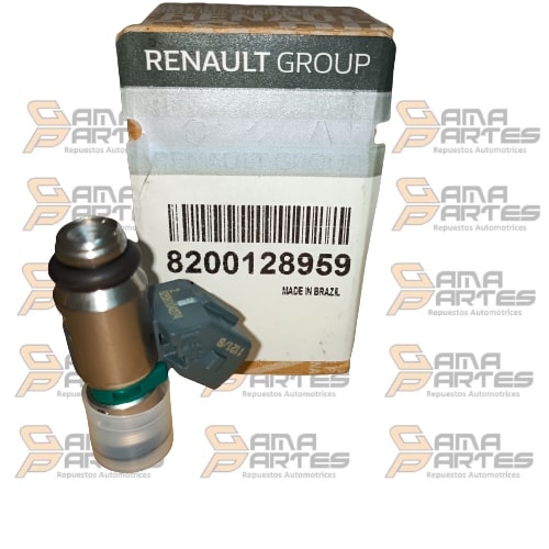 INYECTOR GASOLINA SYMBOL-CLIO II-MEGANE-SCENIC-KANGOO-SANDERO TIPO II 4 H ORIG  8200128959